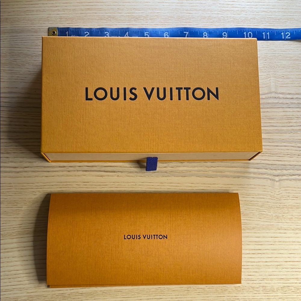 Louis Vuitton Vibrant Orange Box & Receipt Holder